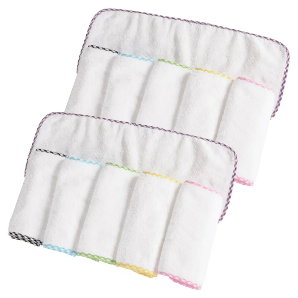Terry Burp Cloths Set of 12
