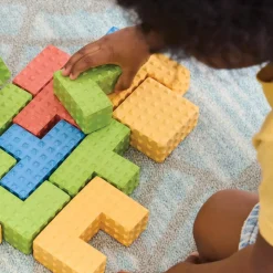 Textured Puzzle Blocks