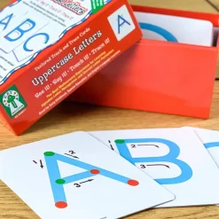 Textured Touch and Trace Cards Uppercase and Lowercase