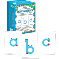 Textured Touch and Trace Cards Uppercase and Lowercase