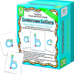 Textured Touch and Trace Cards Uppercase and Lowercase