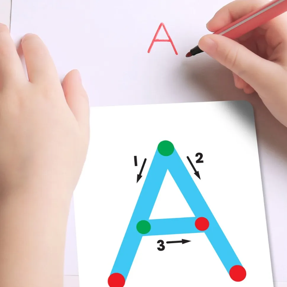 Textured Touch and Trace Cards Uppercase and Lowercase
