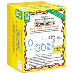 Textured Touch and Trace Cards: Numbers