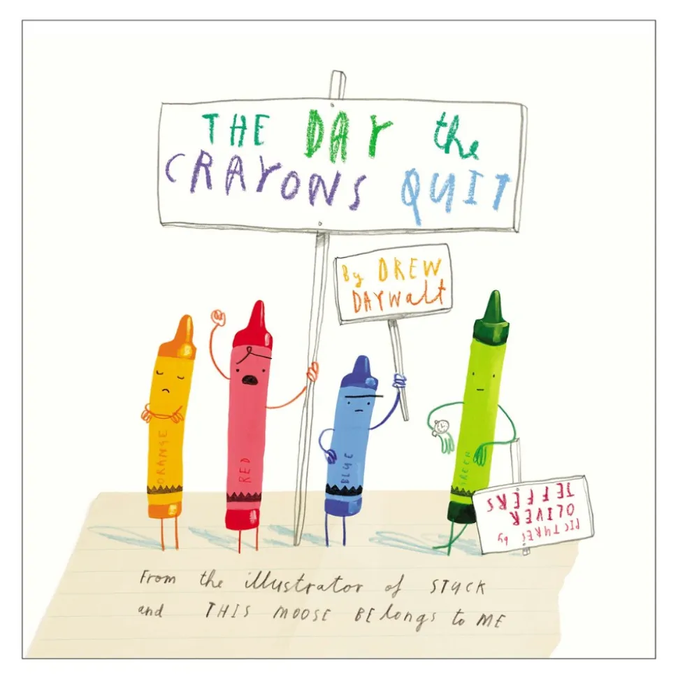 The Day the Crayons Quit Hardcover