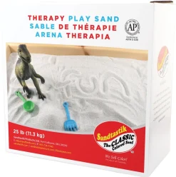 Therapy Play Sand White 25 Pound Bag