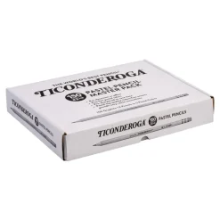 Ticonderoga® Wooden Pastel Pencils Pre-Sharpened 150 Count
