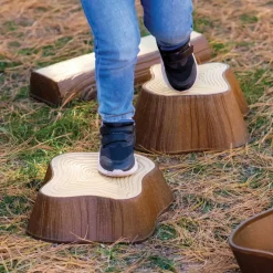 Timber Trail Stepping Logs Set 16 Pieces