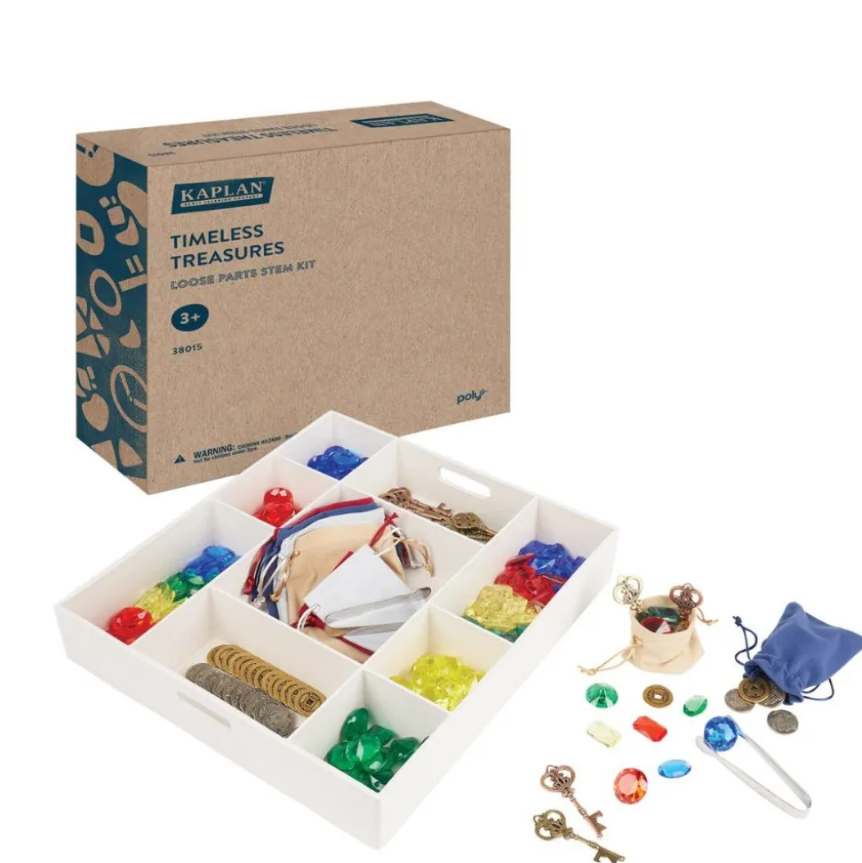 Timeless Treasures: Loose Parts STEM Kit 240 Pieces