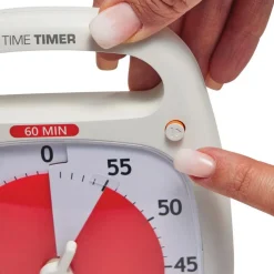 Time Timer® Plus 60-Minute White
