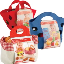 Toddler Felt Fruit, Vegetable, and Bread Baskets