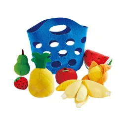 Toddler Felt Fruit, Vegetable, and Bread Baskets