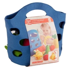 Toddler Felt Fruit, Vegetable, and Bread Baskets