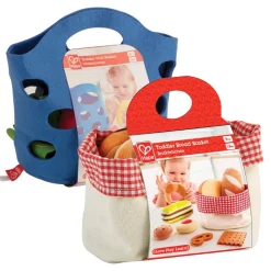 Toddler Felt Fruit, Vegetable, and Bread Baskets