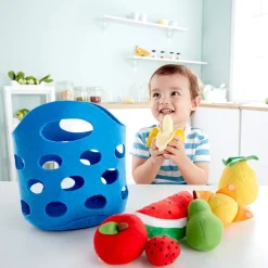 Toddler Felt Fruit, Vegetable, and Bread Baskets