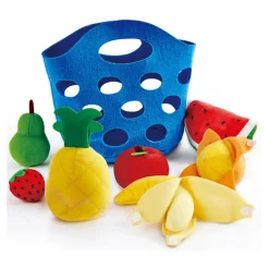 Toddler Felt Fruit, Vegetable, and Bread Baskets