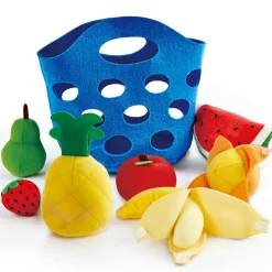 Toddler Felt Fruit, Vegetable, and Bread Baskets