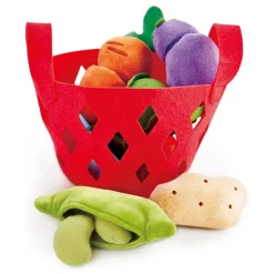 Toddler Felt Fruit, Vegetable, and Bread Baskets