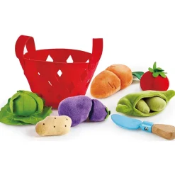 Toddler Felt Fruit, Vegetable, and Bread Baskets