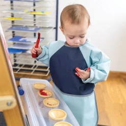 Toddler Long Sleeve Apron Set of 4