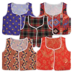 Toddler Multicultural Vests Set of 5
