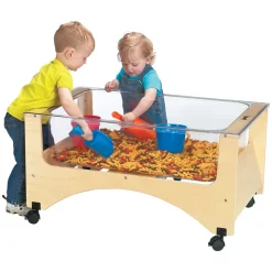 Toddler Sand and Water See-Thru Sensory Table