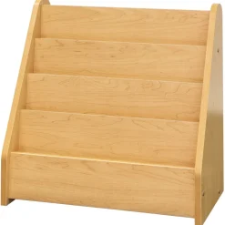 Toddler 4-Shelf Book Display Natural