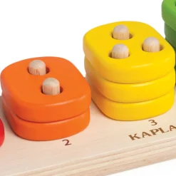 Toddler Stacking Number Board
