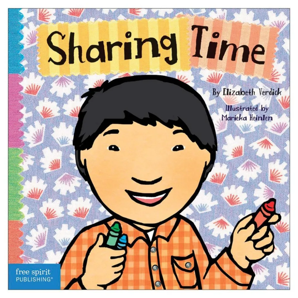 Toddler Tools® Bright Color Board Books Preparing for Sharing Time
