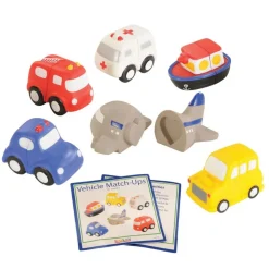 Toddler Vehicle Match-Ups Set of 6