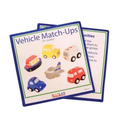Toddler Vehicle Match-Ups Set of 6
