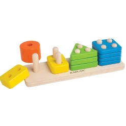Toddler Wooden One to Four Counter