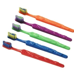 Toothbrush Rack with Toothbrushes & Covers