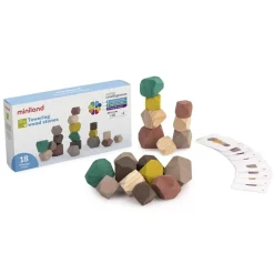 Towering Wood Stones 18 Pieces