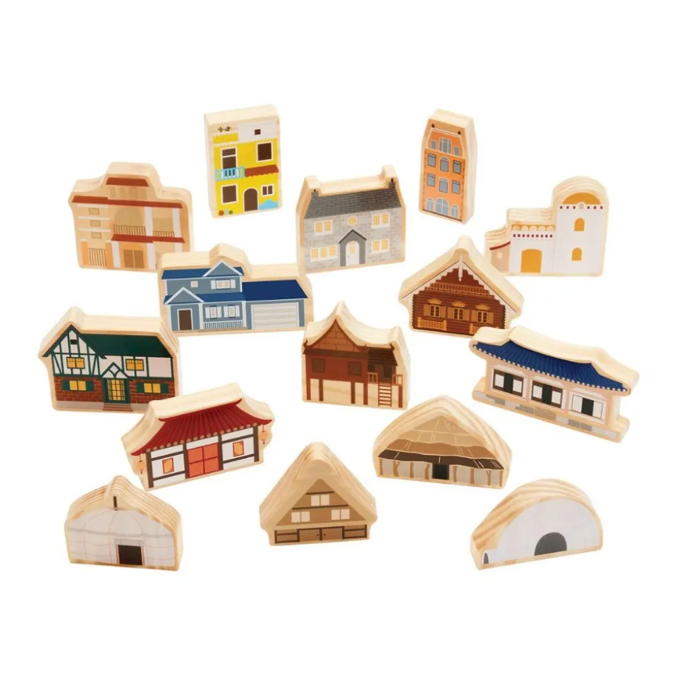 Traditional International Homes Set 15 Pieces