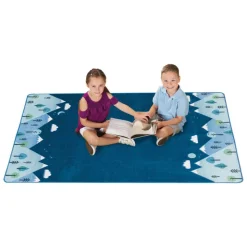 Tranquil Mountains Carpets Rectangle