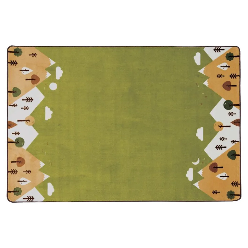 Tranquil Mountains Carpets Rectangle