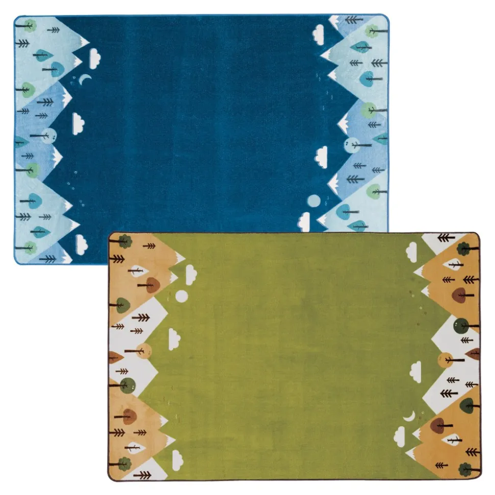 Tranquil Mountains Carpets Rectangle