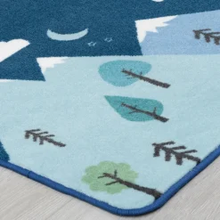 Tranquil Mountains Carpets Rectangle