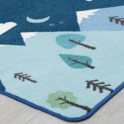 Tranquil Mountains Carpets Rectangle