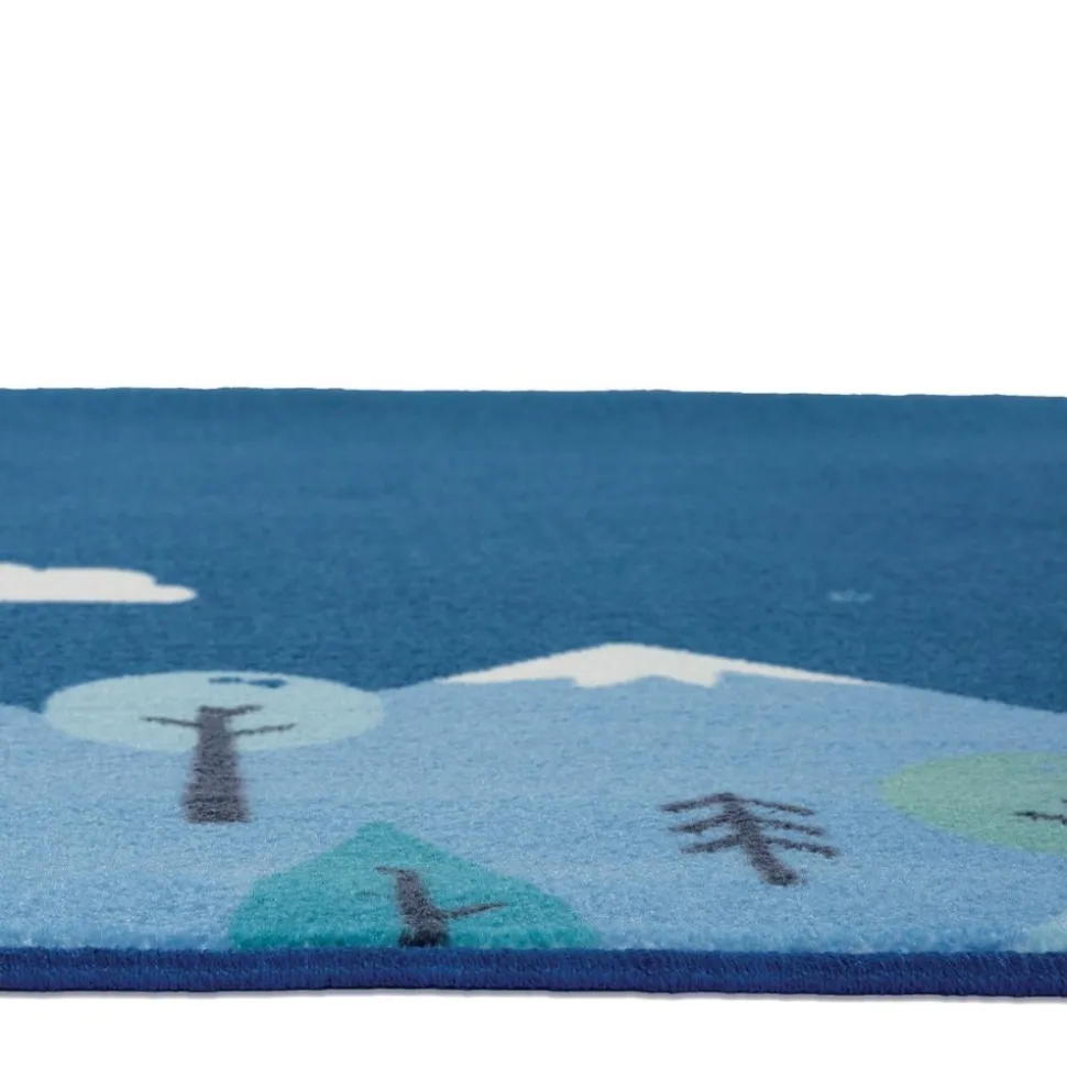 Tranquil Mountains Carpets Rectangle