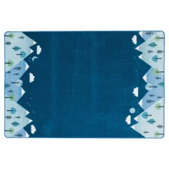Tranquil Mountains Carpets Rectangle