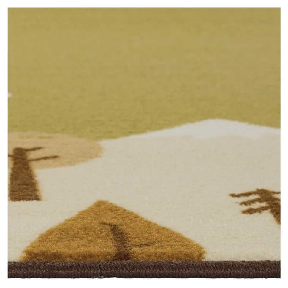 Tranquil Mountains 6' Round Carpets