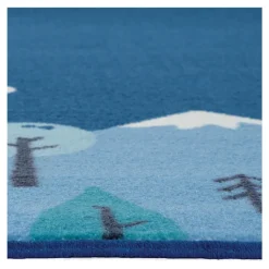 Tranquil Mountains 6' Round Carpets