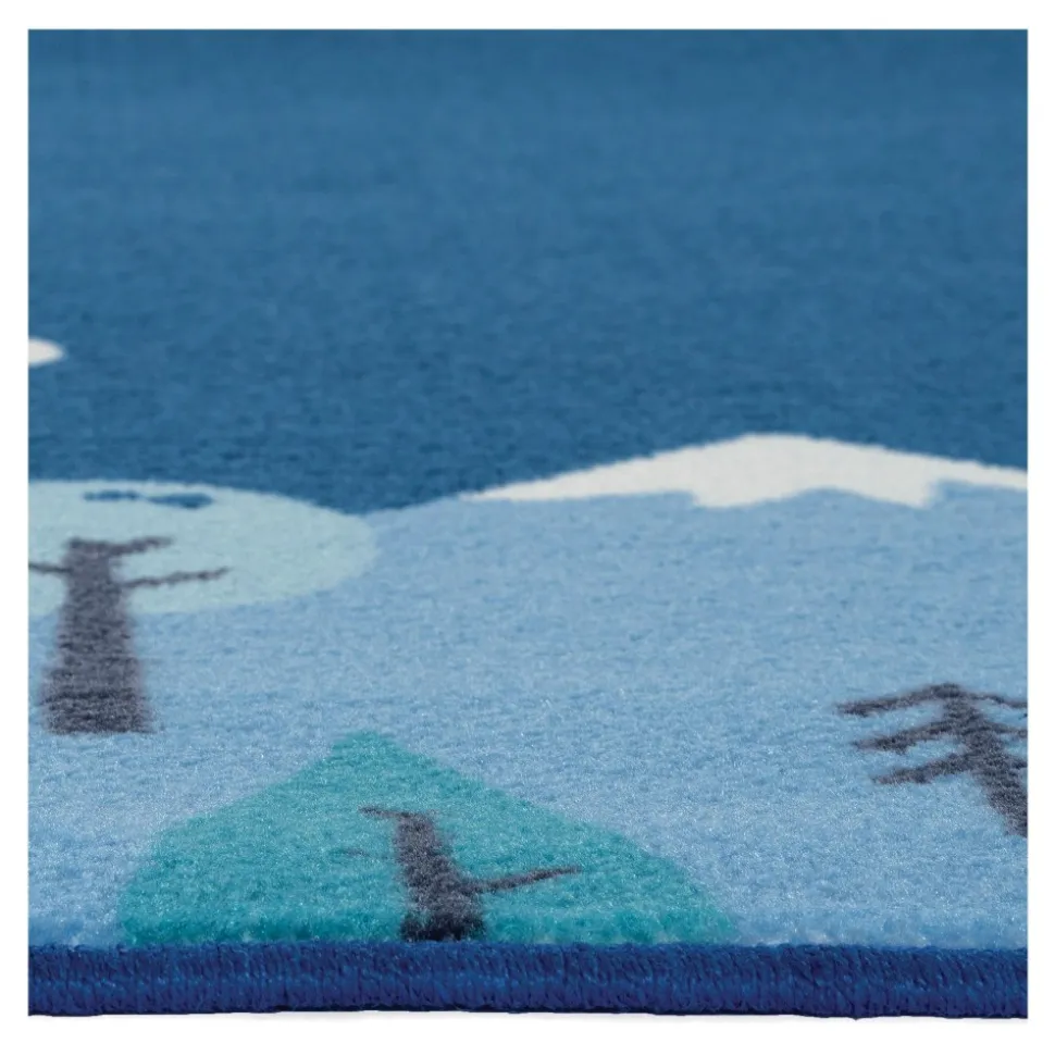 Tranquil Mountains 6' Round Carpets