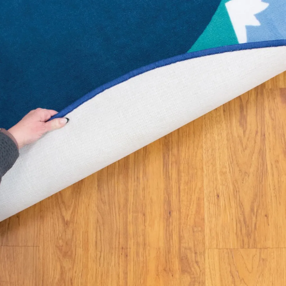 Tranquil Mountains 6' Round Carpets