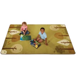 Tranquil Trees Carpets Rectangle