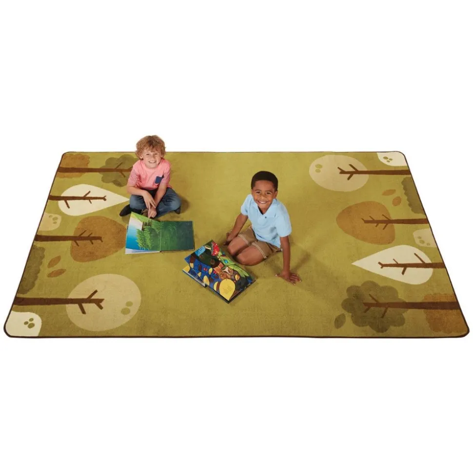 Tranquil Trees Carpets Rectangle