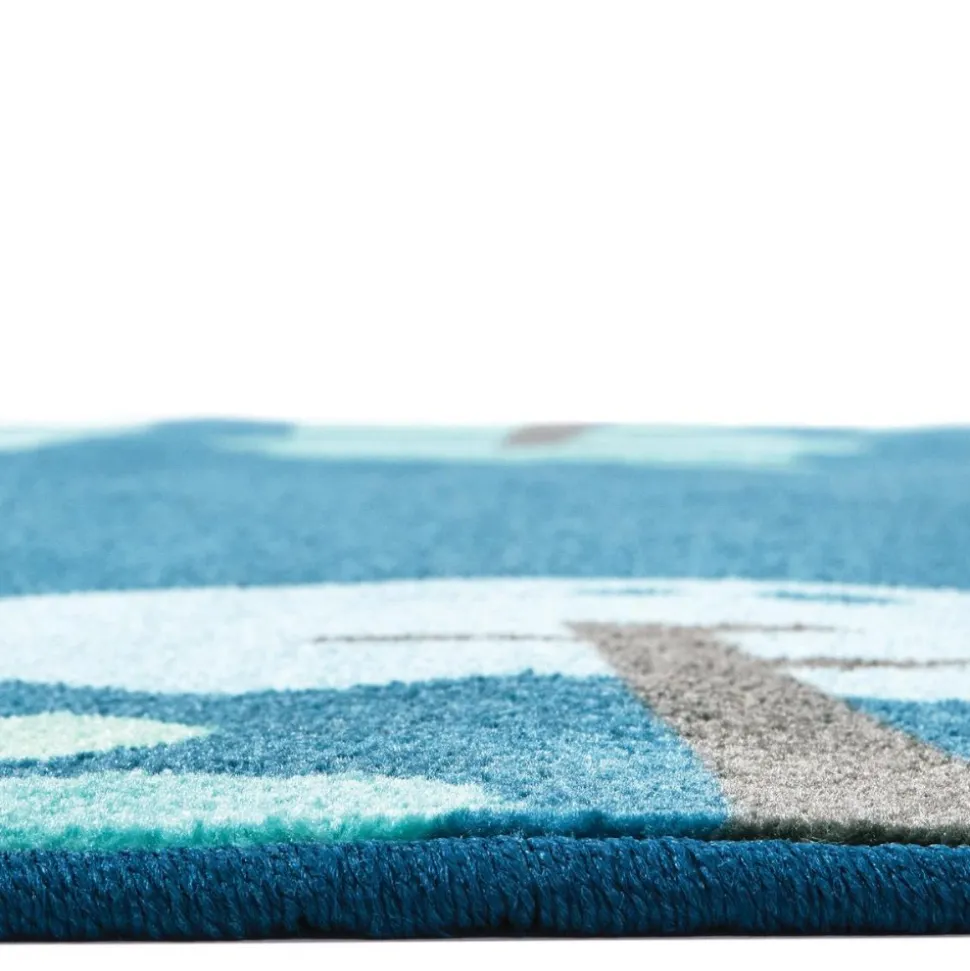 Tranquil Trees Carpets 6' Round Blue