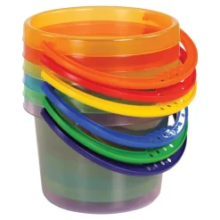 Translucent Buckets Set of 6
