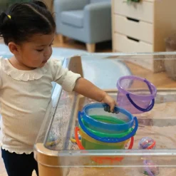 Translucent Buckets Set of 6